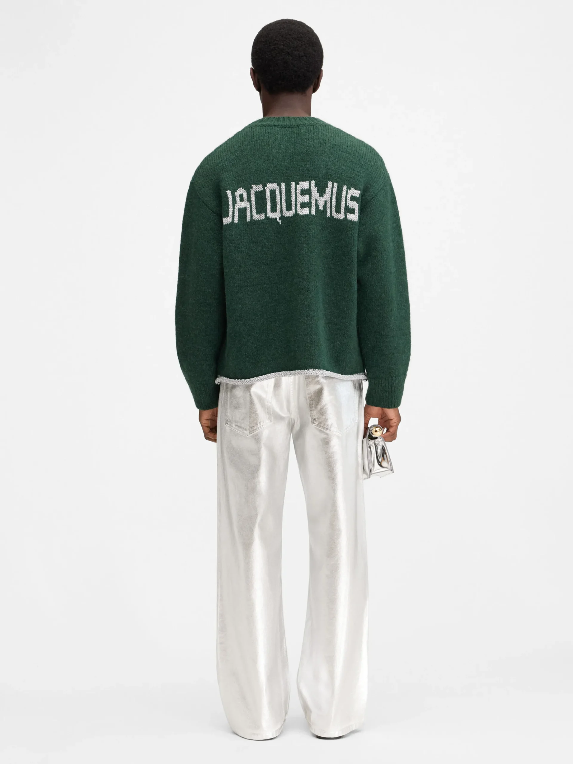 New Jacquemus Het Pavane breisel DarkGreen