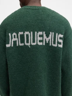 New Jacquemus Het Pavane breisel DarkGreen