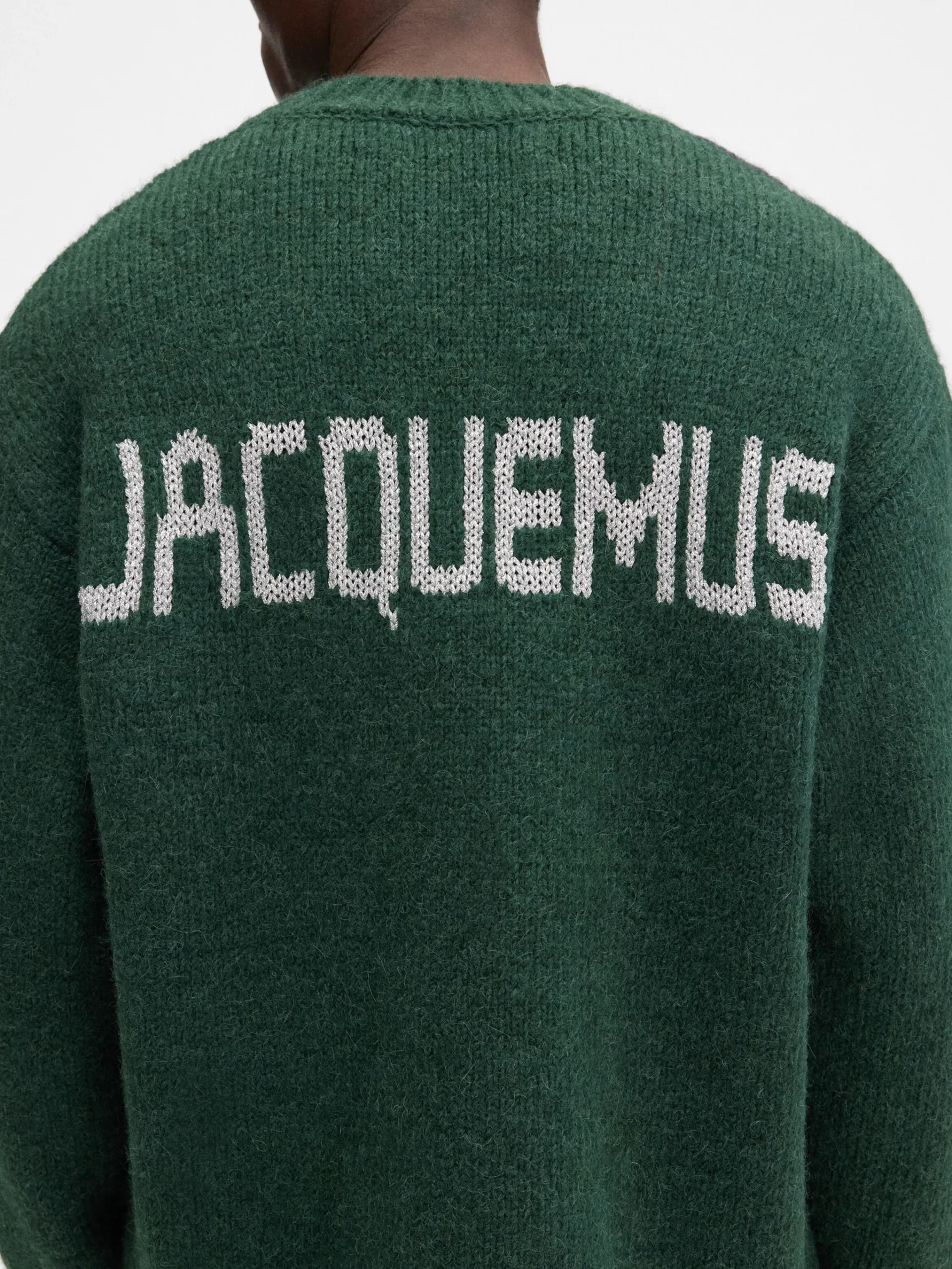 New Jacquemus Het Pavane breisel DarkGreen