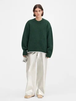 New Jacquemus Het Pavane breisel DarkGreen