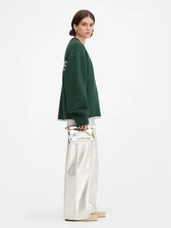 New Jacquemus Het Pavane breisel DarkGreen