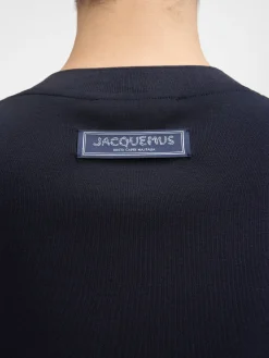 Online Jacquemus Het Pesco T-shirt met lange mouwen DarkNavy