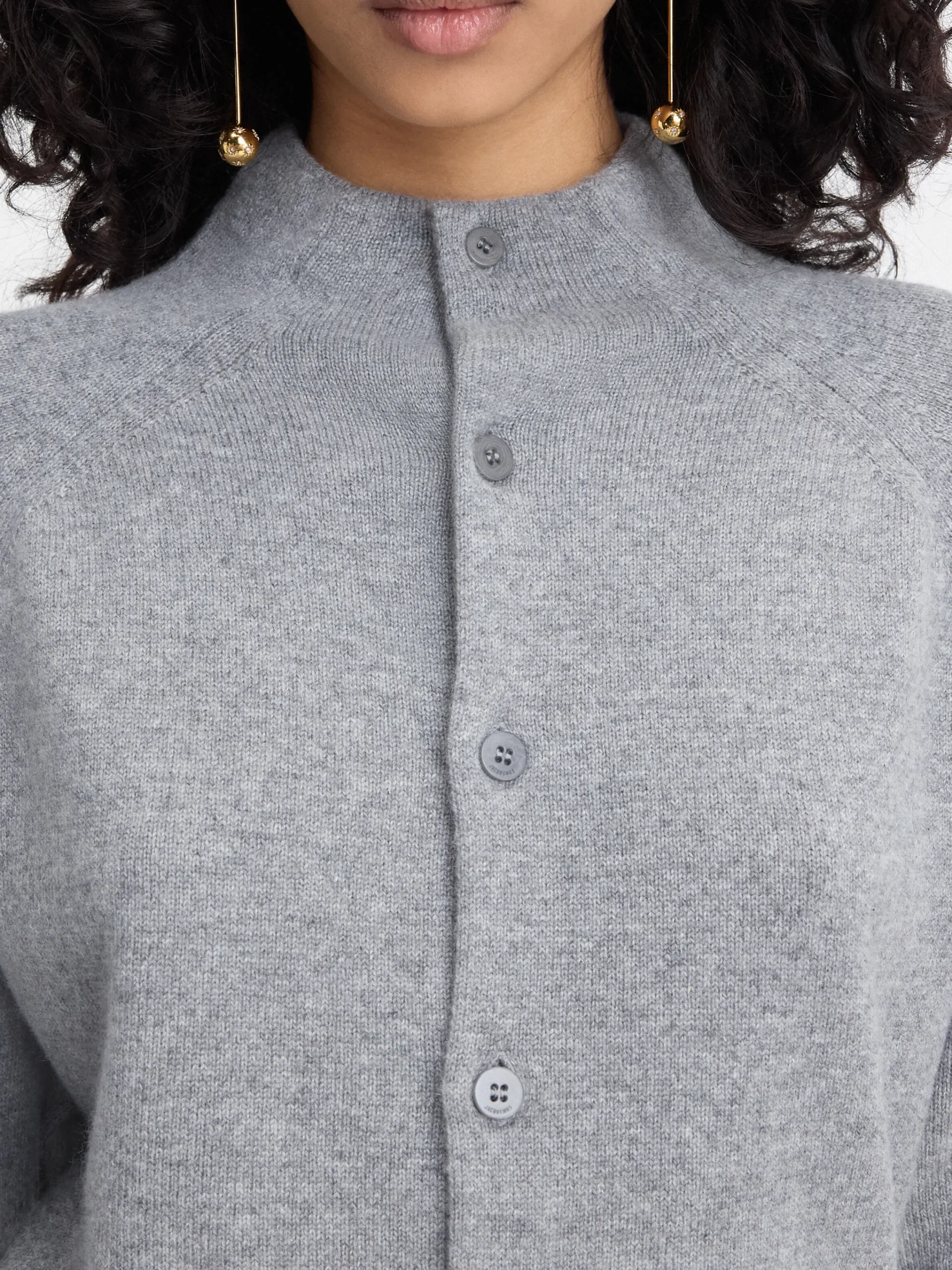Online Jacquemus Het Pitatto vest Grey