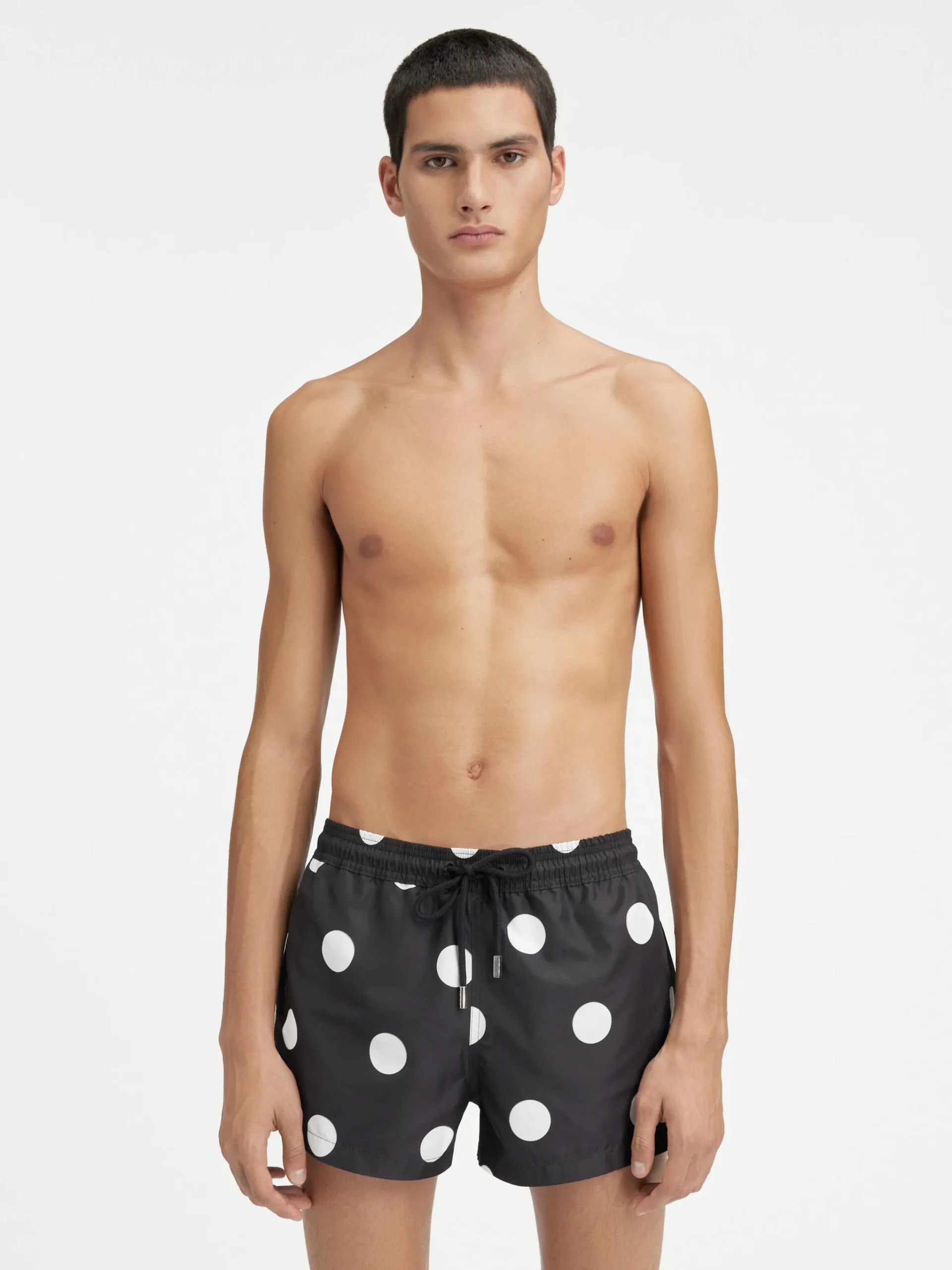 Outlet Jacquemus Het Puntini badpak Printdotsblack&white