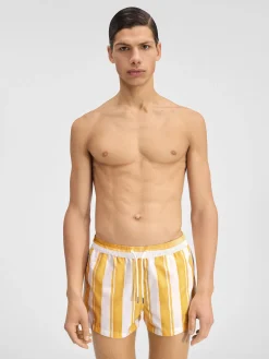 Discount Jacquemus Het Puntini badpak PrintRayureYellowEcru