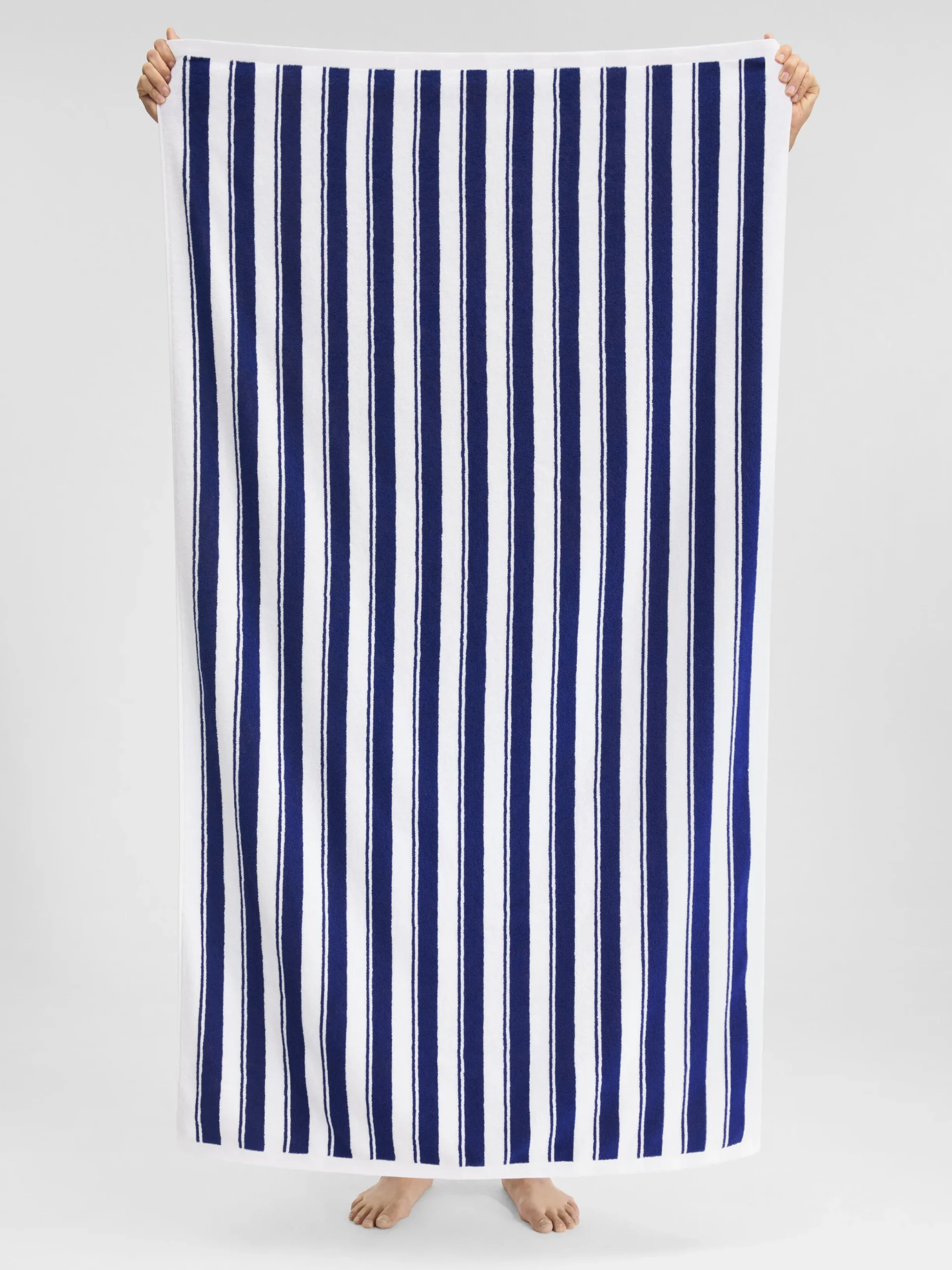 Hot Jacquemus Het Rayures strandlaken PrintRayureBlue