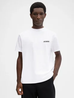 Fashion Jacquemus Het Saint Tropez Place des Lices T-shirt met adres SaintTropezLices