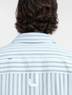 Clearance Jacquemus Het shirt met lange mouwen PrintBlueStripes