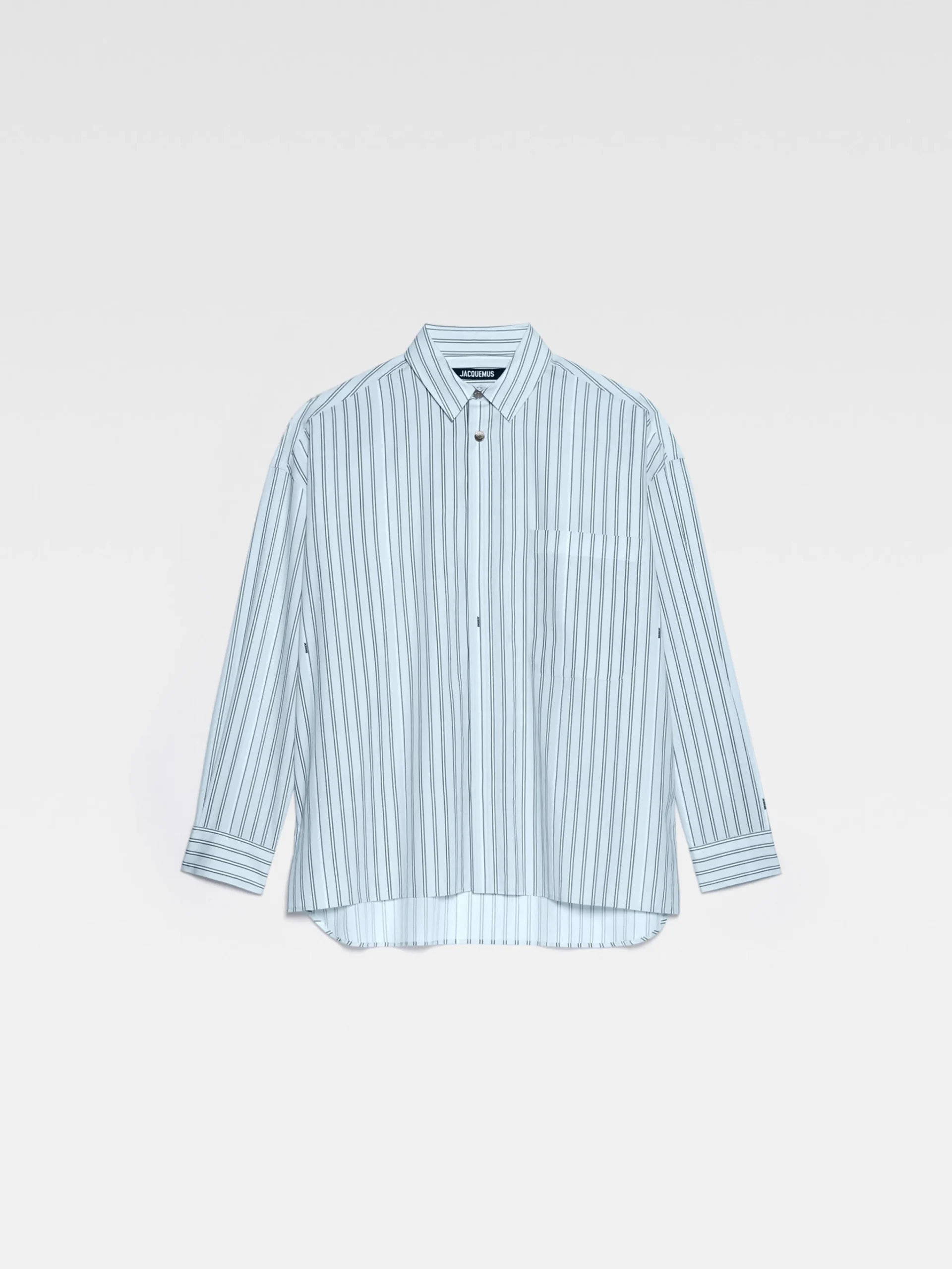 Clearance Jacquemus Het shirt met lange mouwen PrintBlueStripes