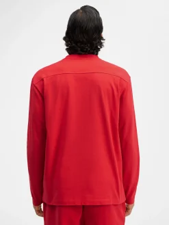 Outlet Jacquemus Het shirt met lange mouwen Red