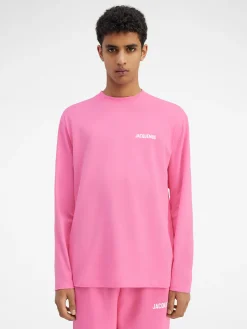 Best Jacquemus Het shirt met lange mouwen Pink