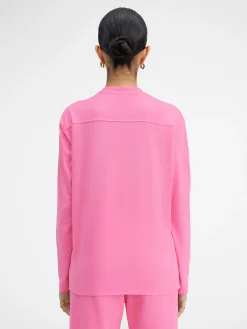 Best Jacquemus Het shirt met lange mouwen Pink