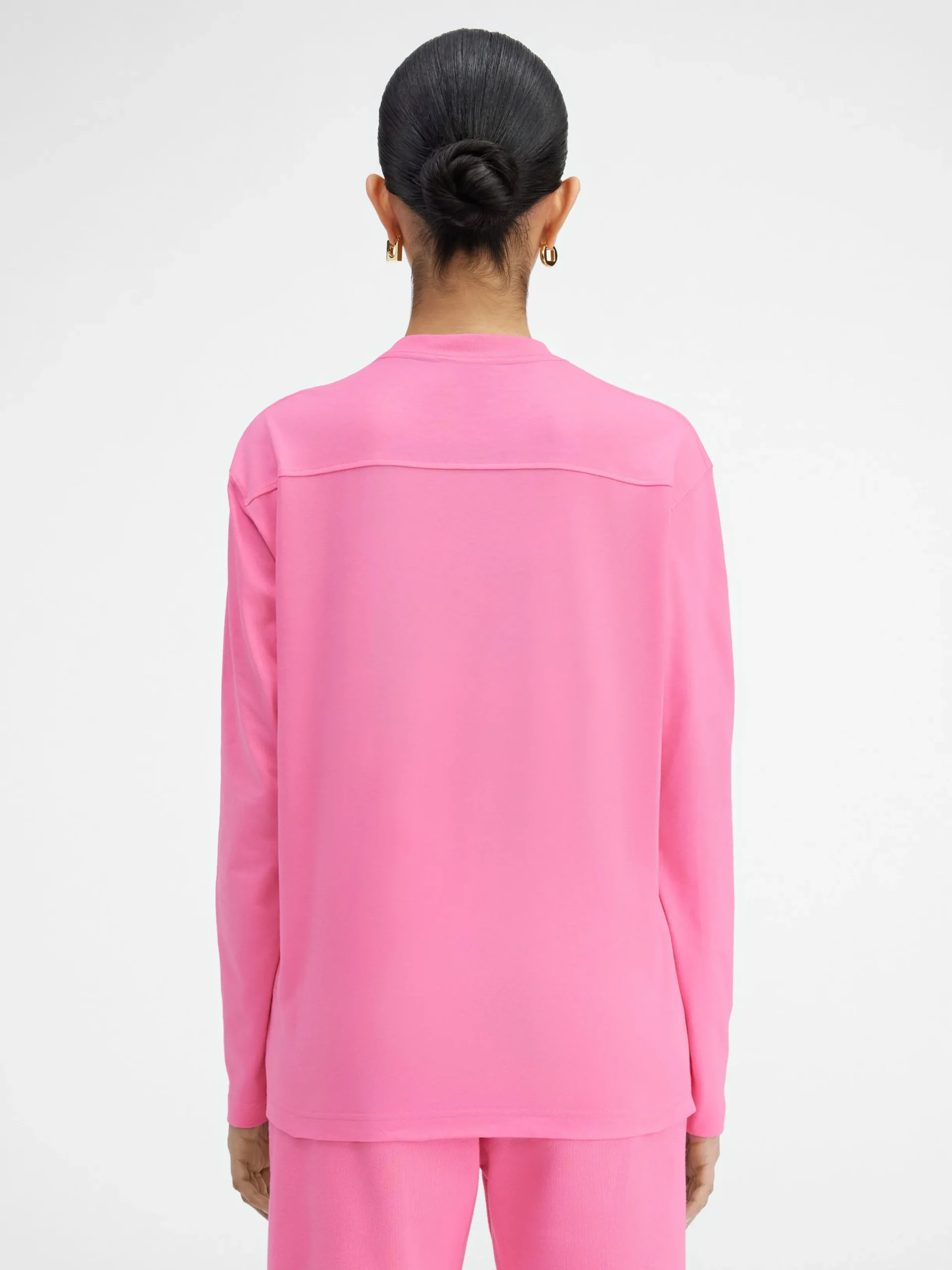 Best Jacquemus Het shirt met lange mouwen Pink