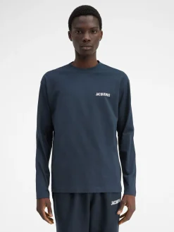 Outlet Jacquemus Het shirt met lange mouwen DarkNavy