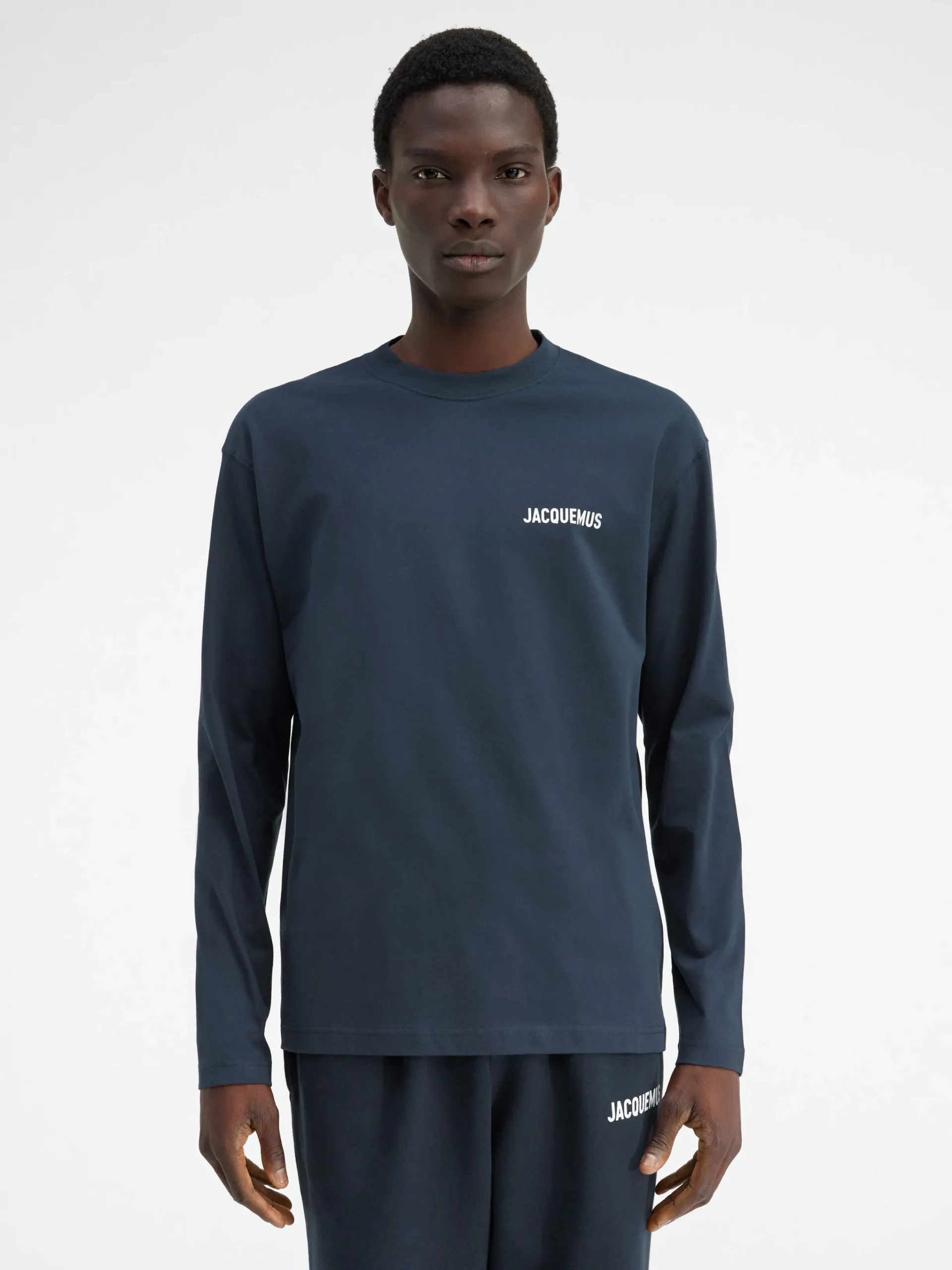 Outlet Jacquemus Het shirt met lange mouwen DarkNavy