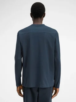 Outlet Jacquemus Het shirt met lange mouwen DarkNavy