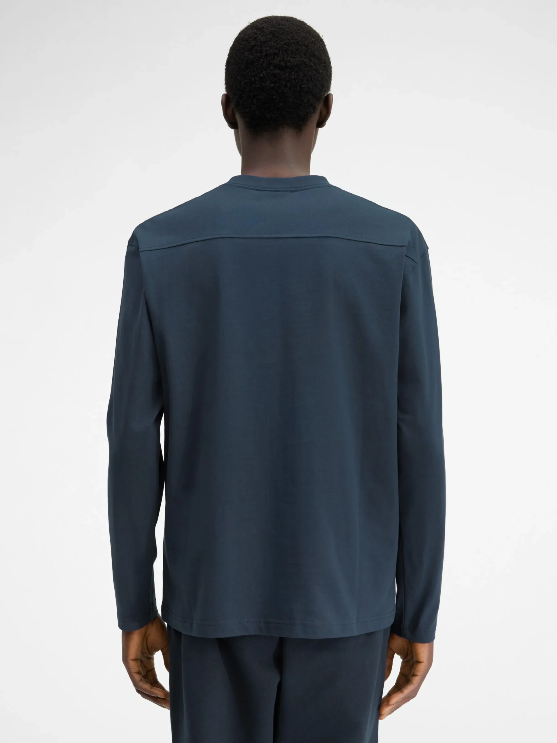 Outlet Jacquemus Het shirt met lange mouwen DarkNavy