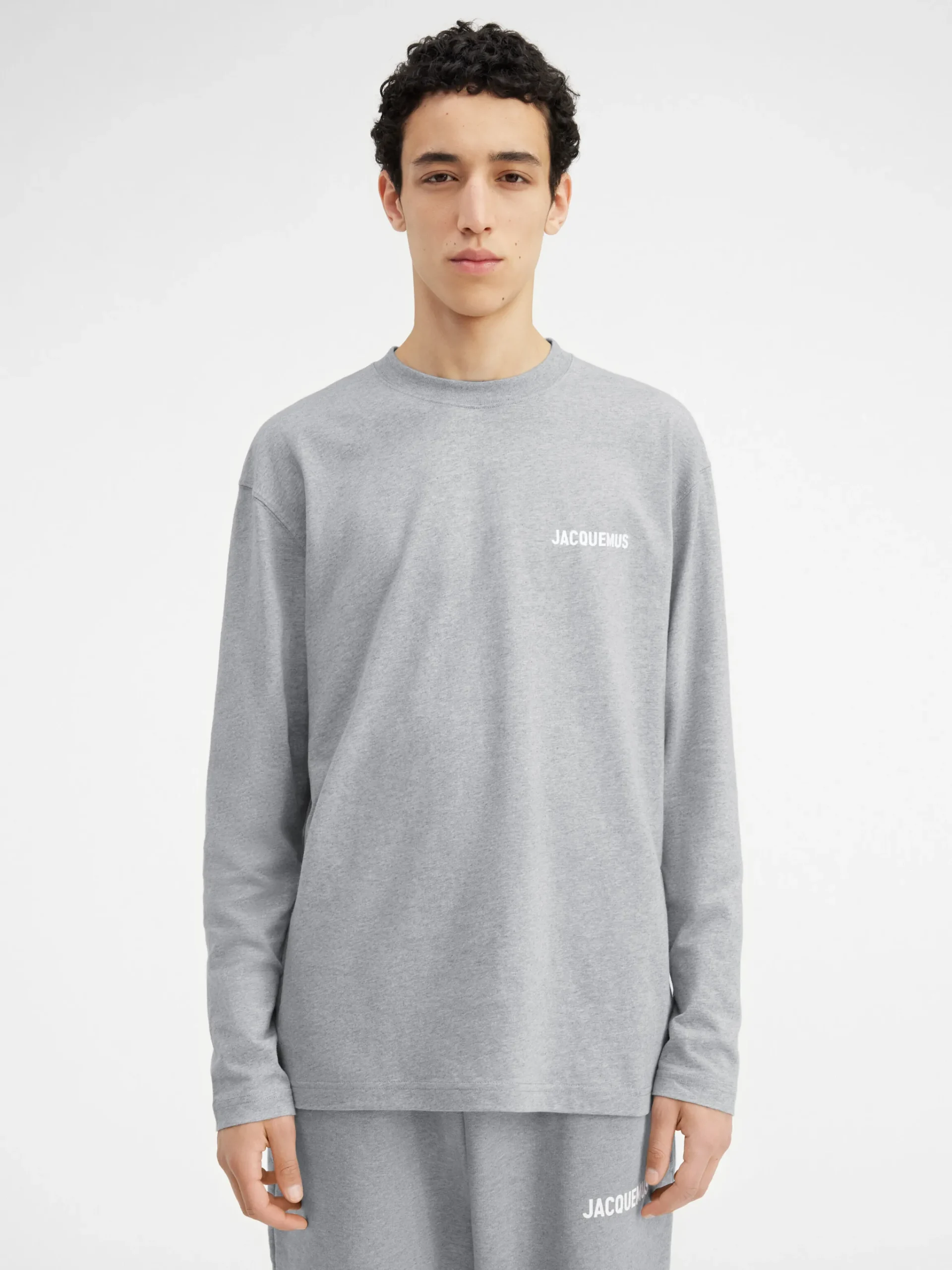 Outlet Jacquemus Het shirt met lange mouwen Grey