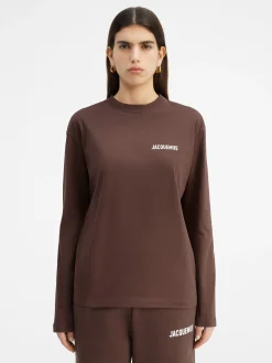 Fashion Jacquemus Het shirt met lange mouwen Brown