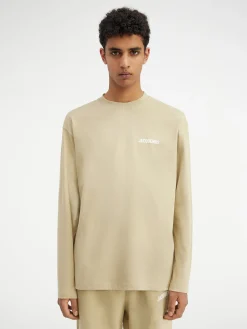 Outlet Jacquemus Het shirt met lange mouwen LightKhaki