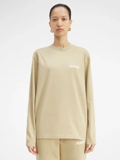 Outlet Jacquemus Het shirt met lange mouwen LightKhaki