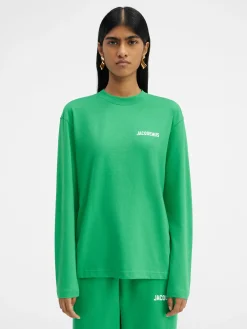 Sale Jacquemus Het shirt met lange mouwen Green