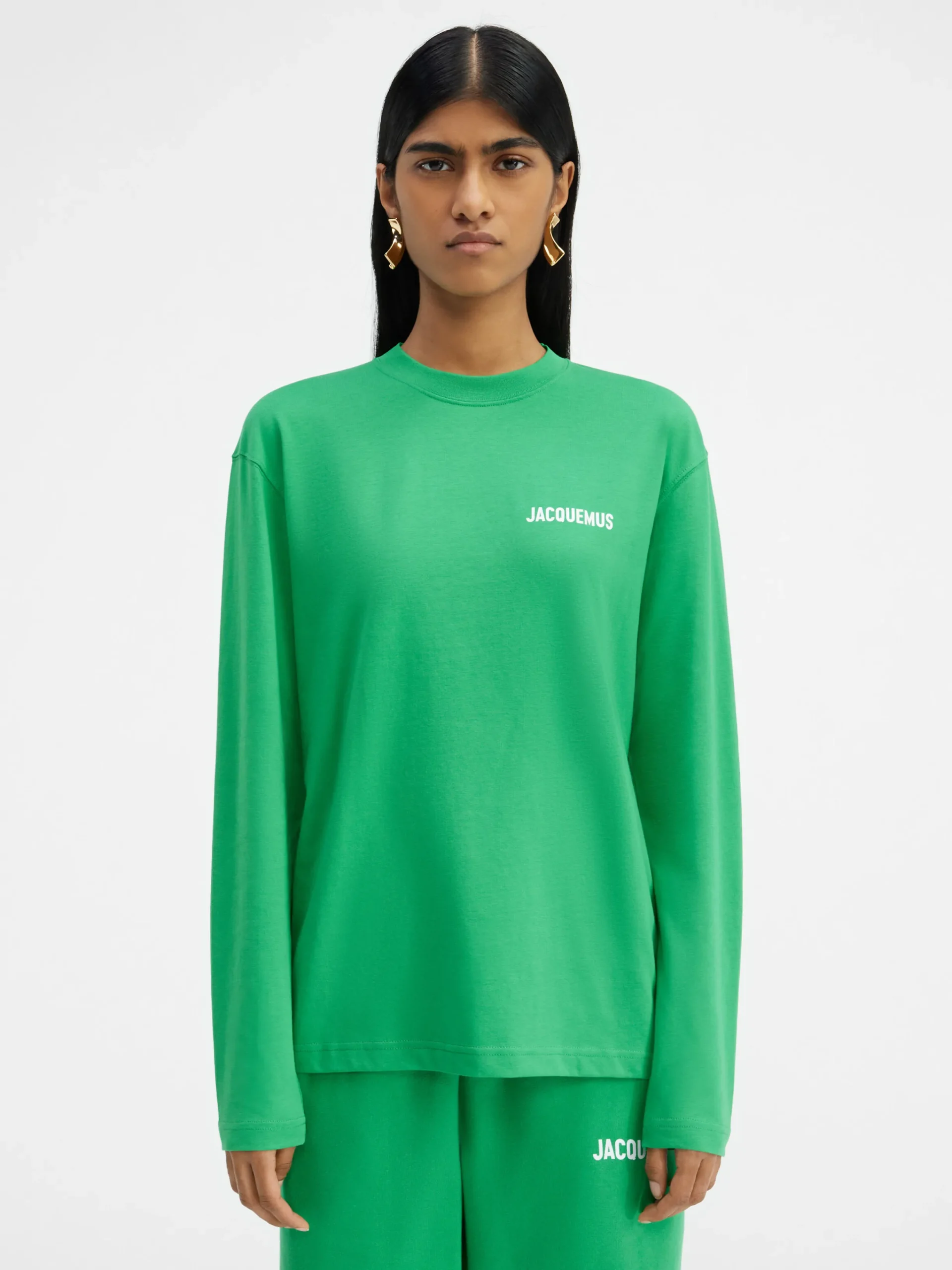 Sale Jacquemus Het shirt met lange mouwen Green