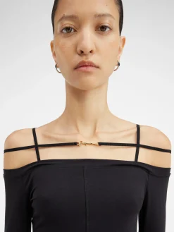 Discount Jacquemus Het Sierra T-shirt Black