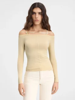 New Jacquemus Het Sierra T-shirt LightIvory