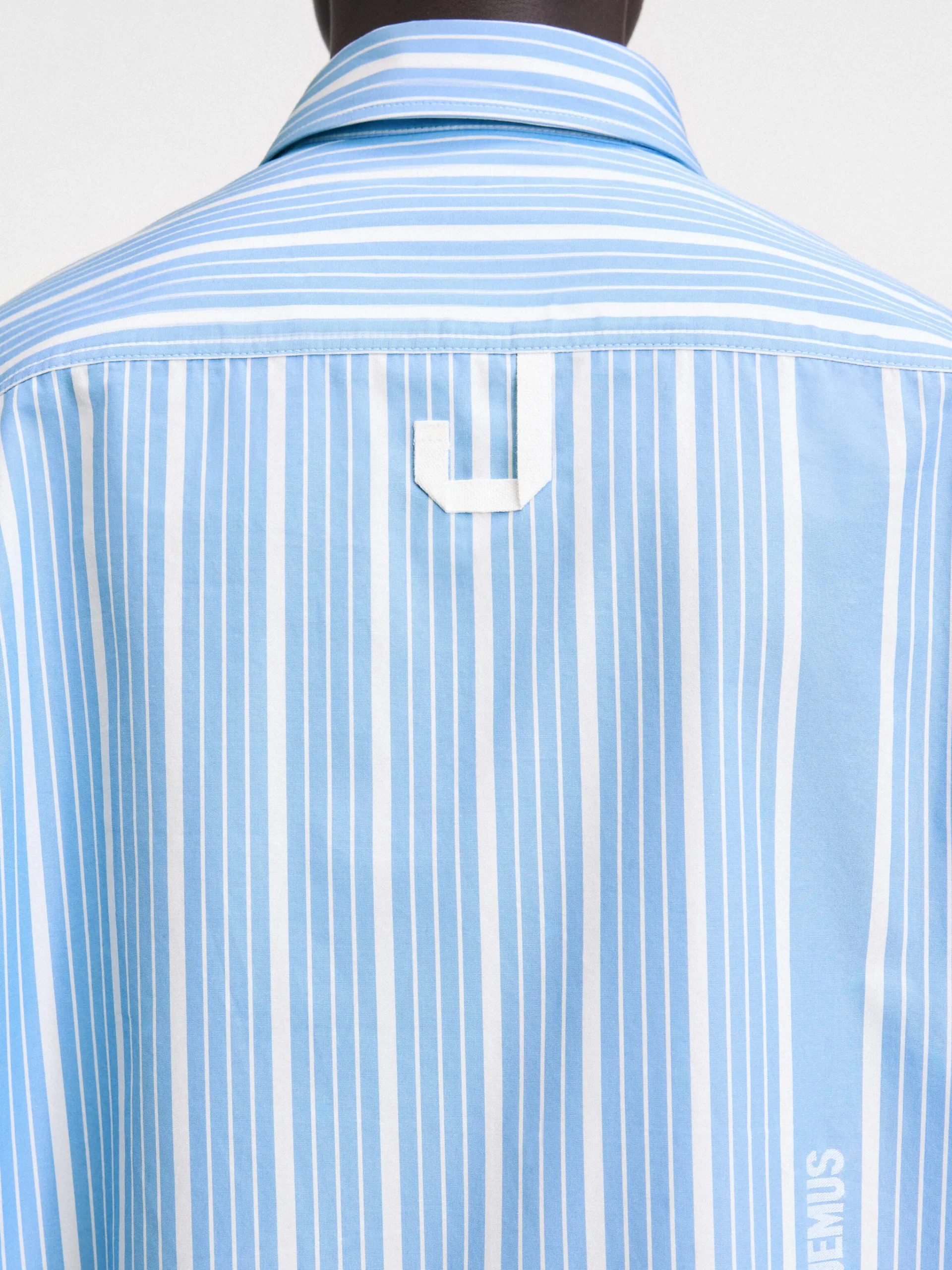 Discount Jacquemus Het Simon shirt JacquardBlue/White