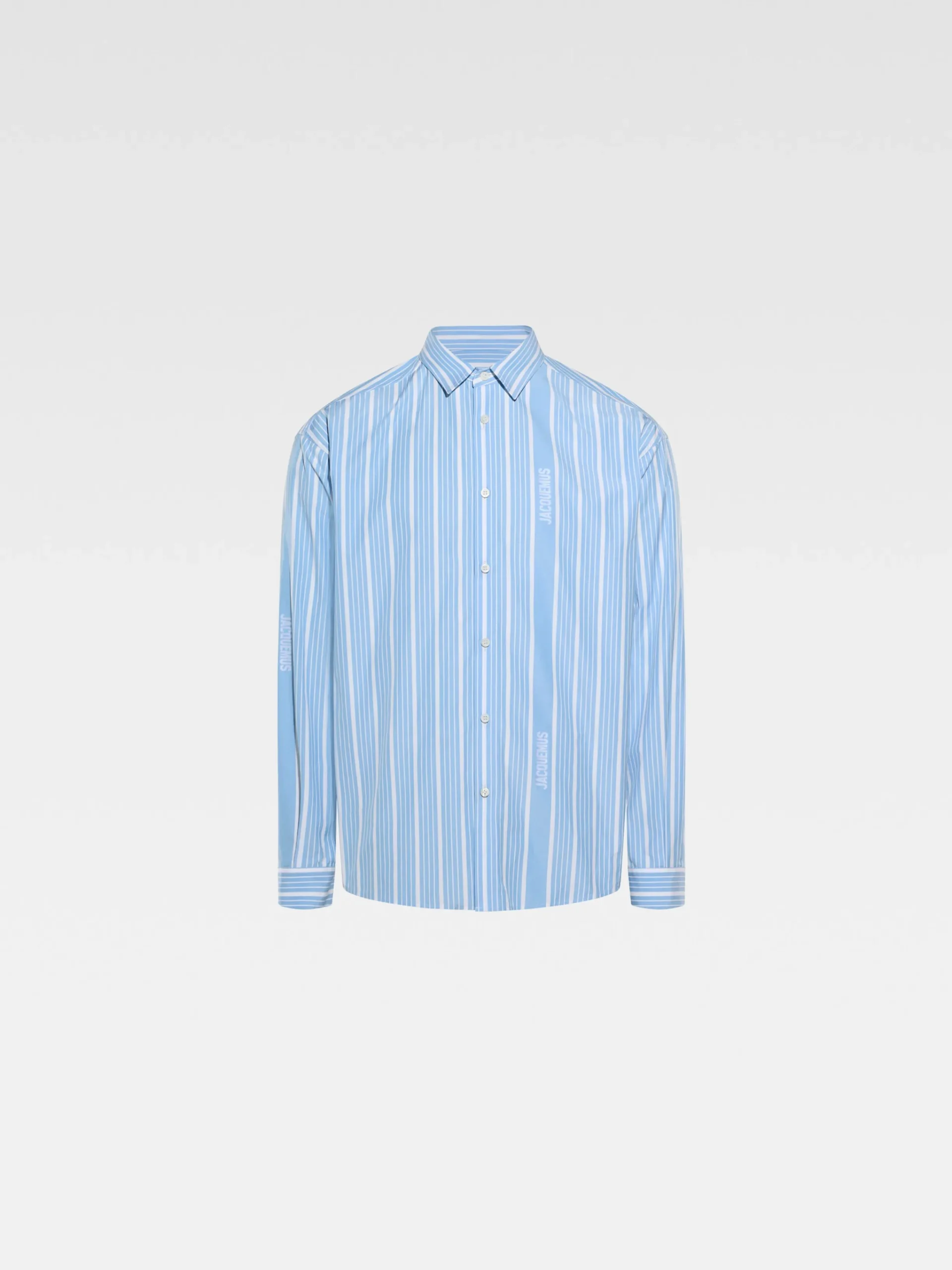 Discount Jacquemus Het Simon shirt JacquardBlue/White