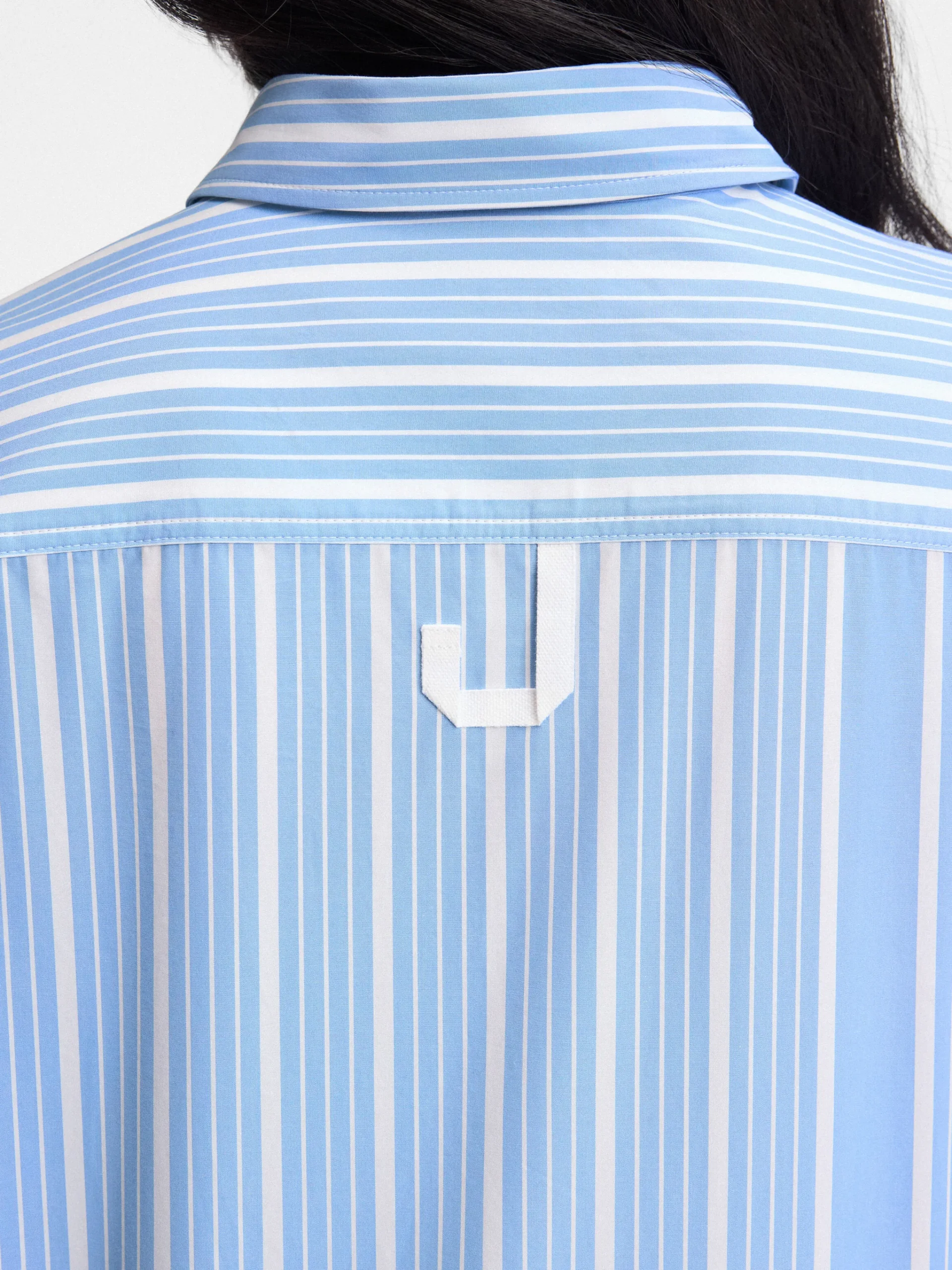 Online Jacquemus Het Simon shirt JacquardBlue/White