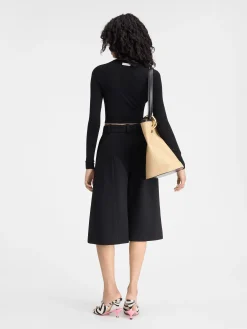 New Jacquemus Het Spiaggia vest Black