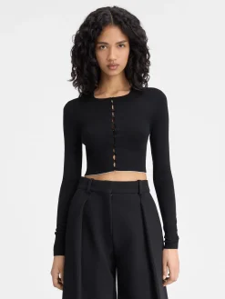 New Jacquemus Het Spiaggia vest Black