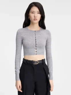 Best Jacquemus Het Spiaggia vest Grey