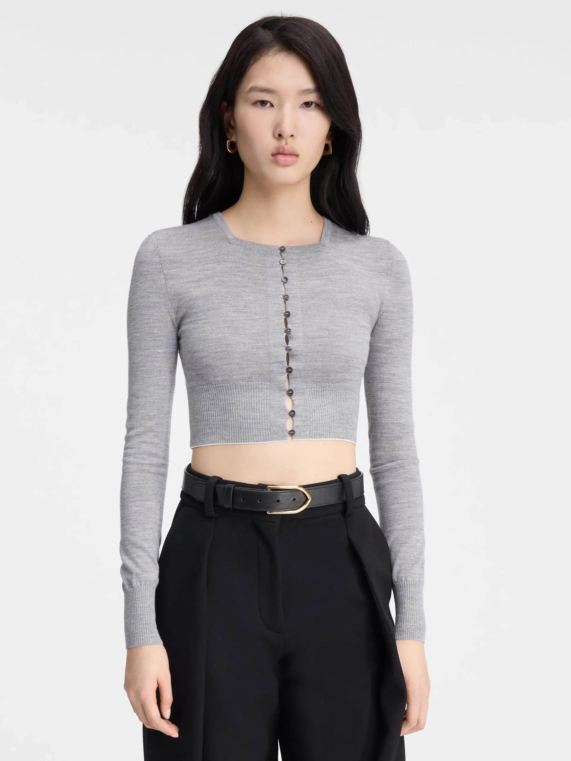 Best Jacquemus Het Spiaggia vest Grey