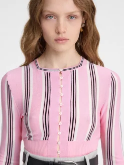 Outlet Jacquemus Het Spiaggia vest Multi-Pink
