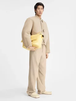 Fashion Jacquemus Het Telo jasje LightBeige