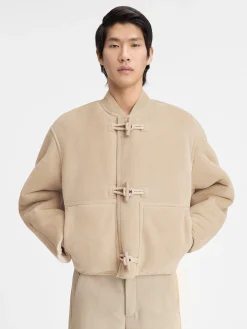 Fashion Jacquemus Het Telo jasje LightBeige