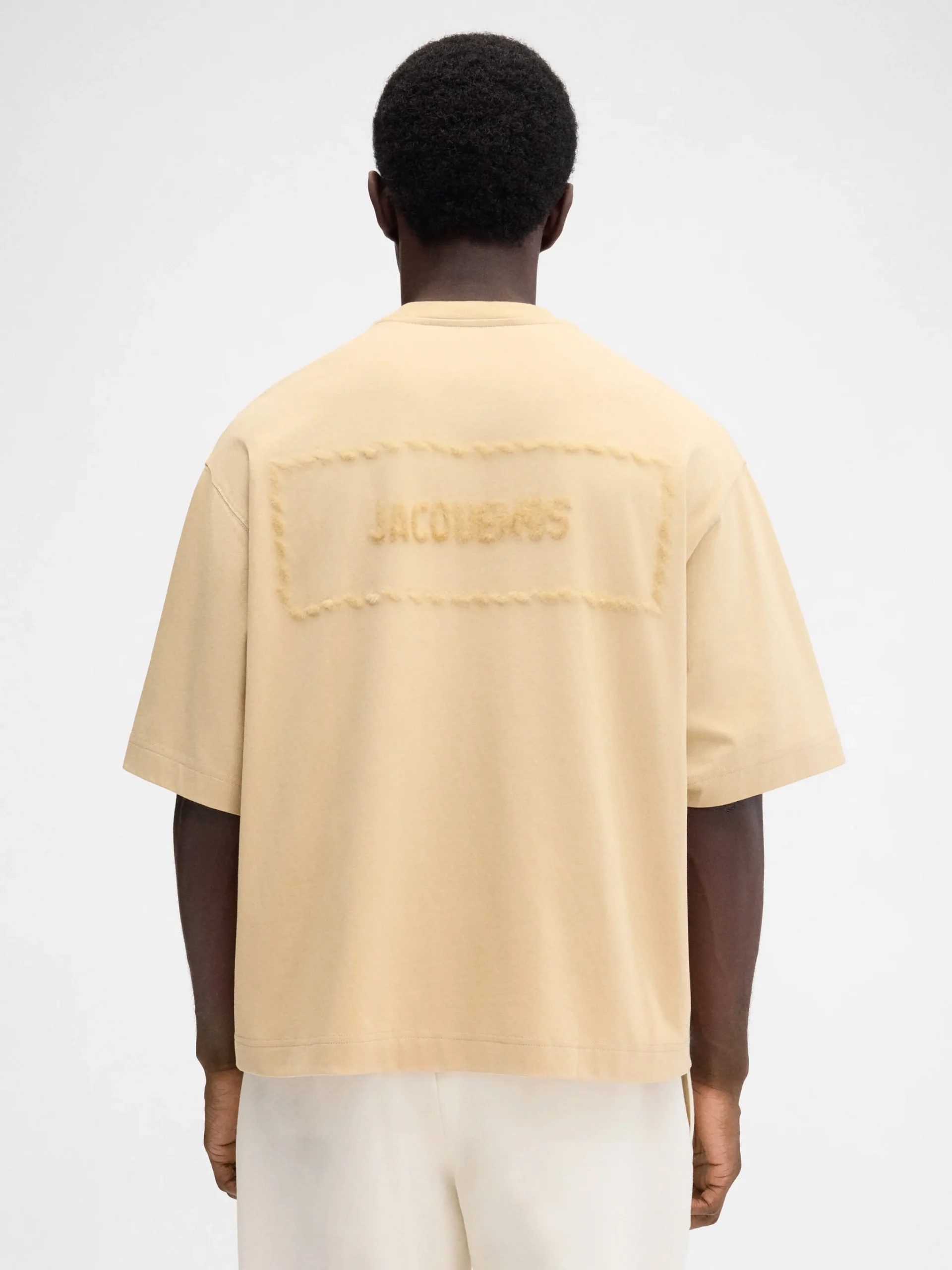 Hot Jacquemus Het Torsade-T-shirt Beige