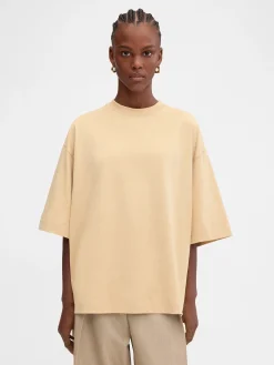 Hot Jacquemus Het Torsade-T-shirt Beige