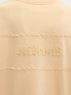 Hot Jacquemus Het Torsade-T-shirt Beige
