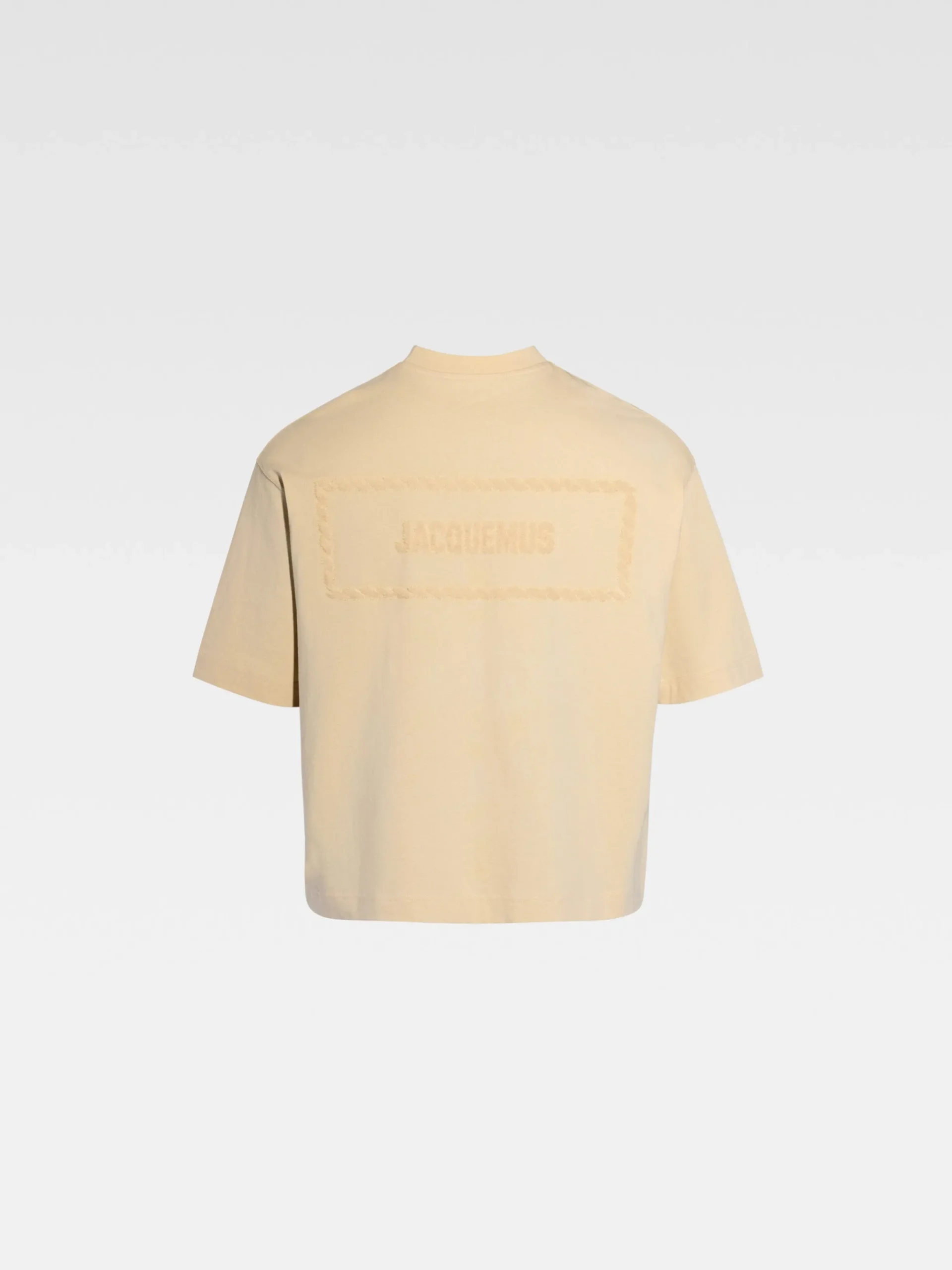 Hot Jacquemus Het Torsade-T-shirt Beige