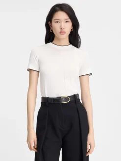 Discount Jacquemus Het Tricot T-shirt Off-White