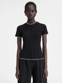 Best Jacquemus Het Tricot T-shirt Black