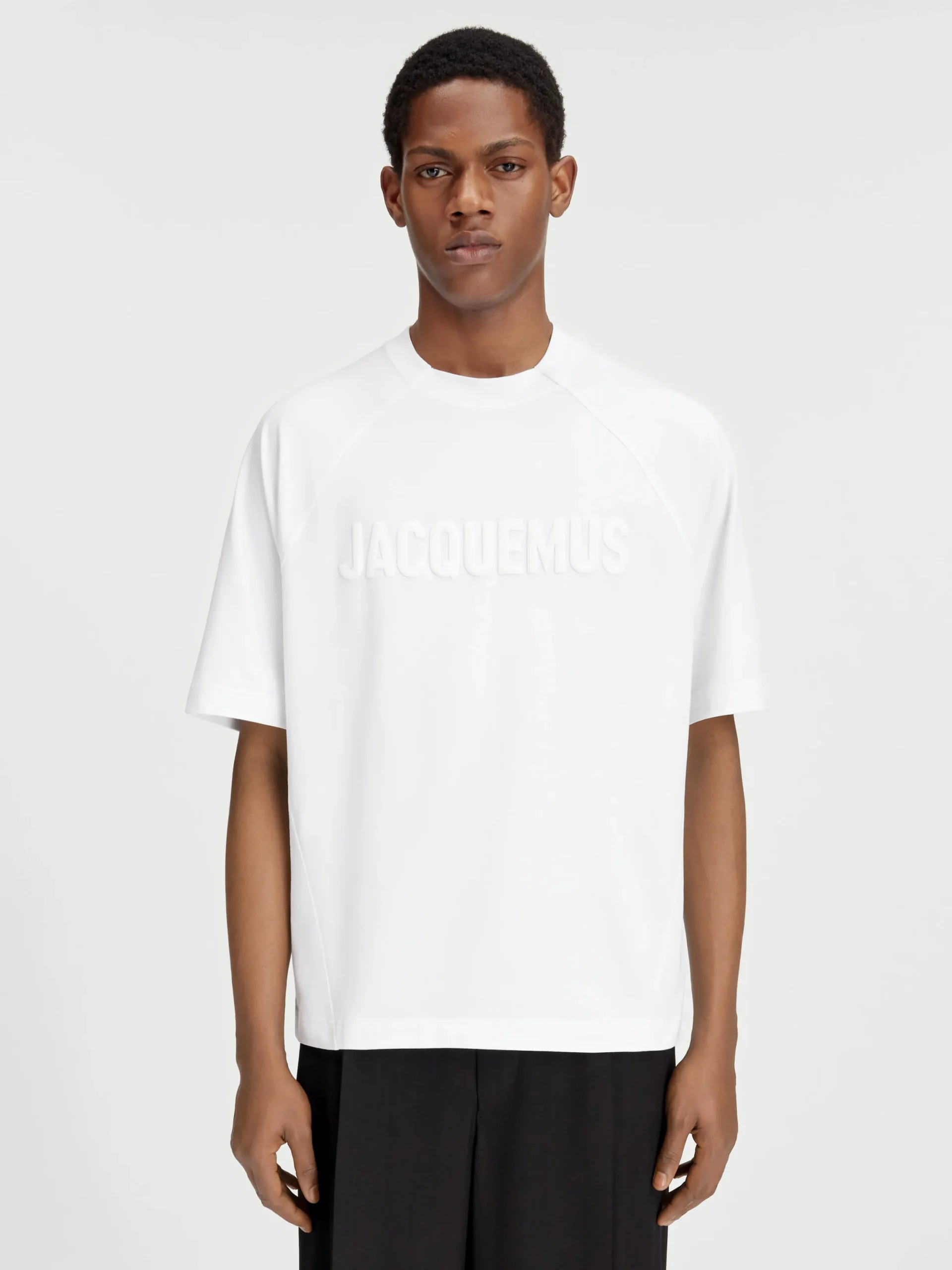 Online Jacquemus Het Typo T-shirt White