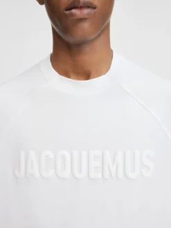 Online Jacquemus Het Typo T-shirt White