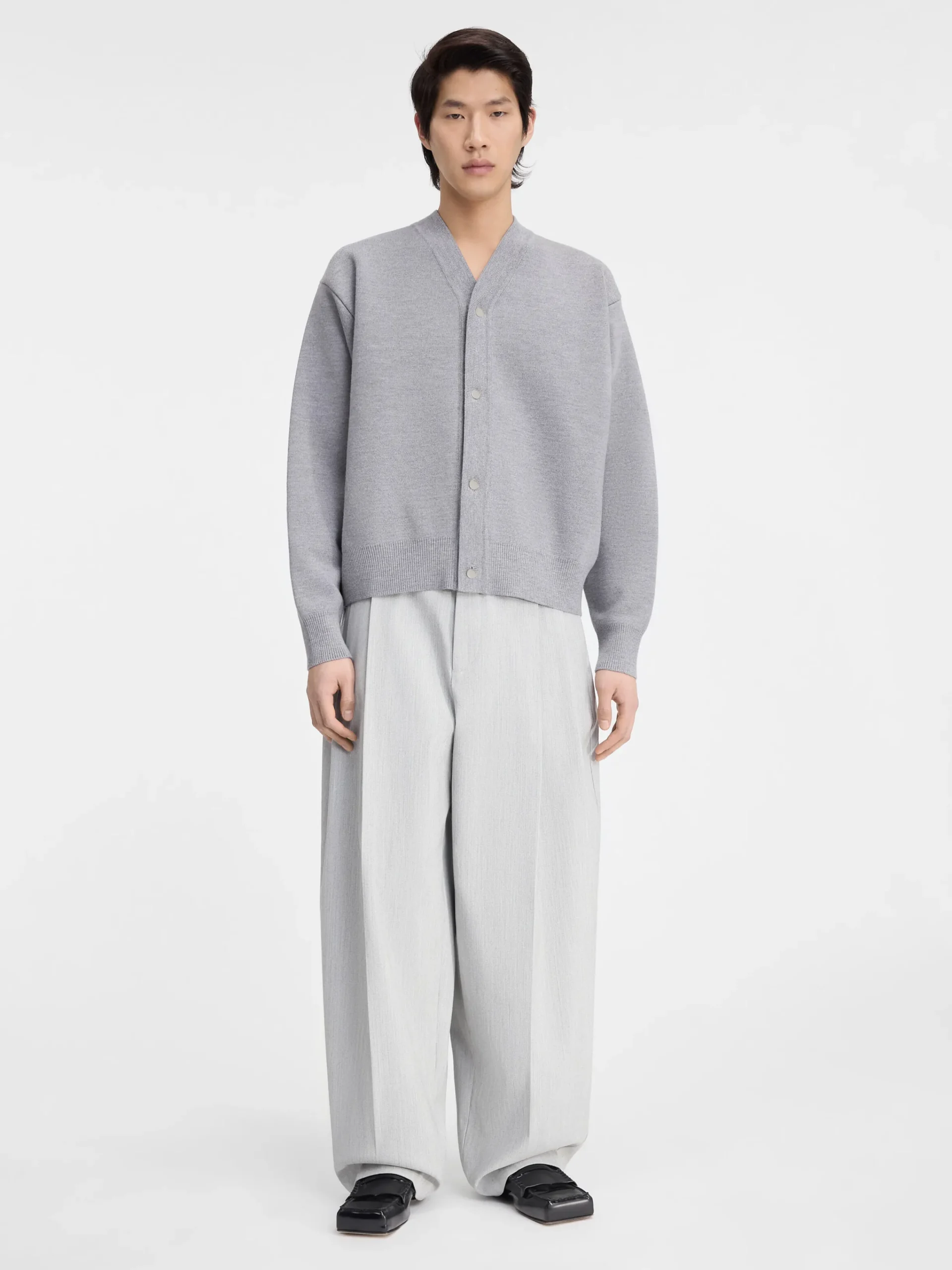 Sale Jacquemus Het vest met knopen Grey