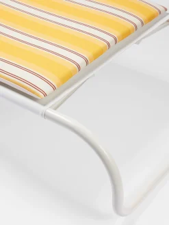 Outlet Jacquemus Locus Solus ligstoel Gae Aulenti +Exteta StripesYellow