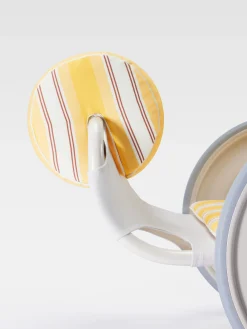 Outlet Jacquemus Locus Solus ligstoel Gae Aulenti +Exteta StripesYellow